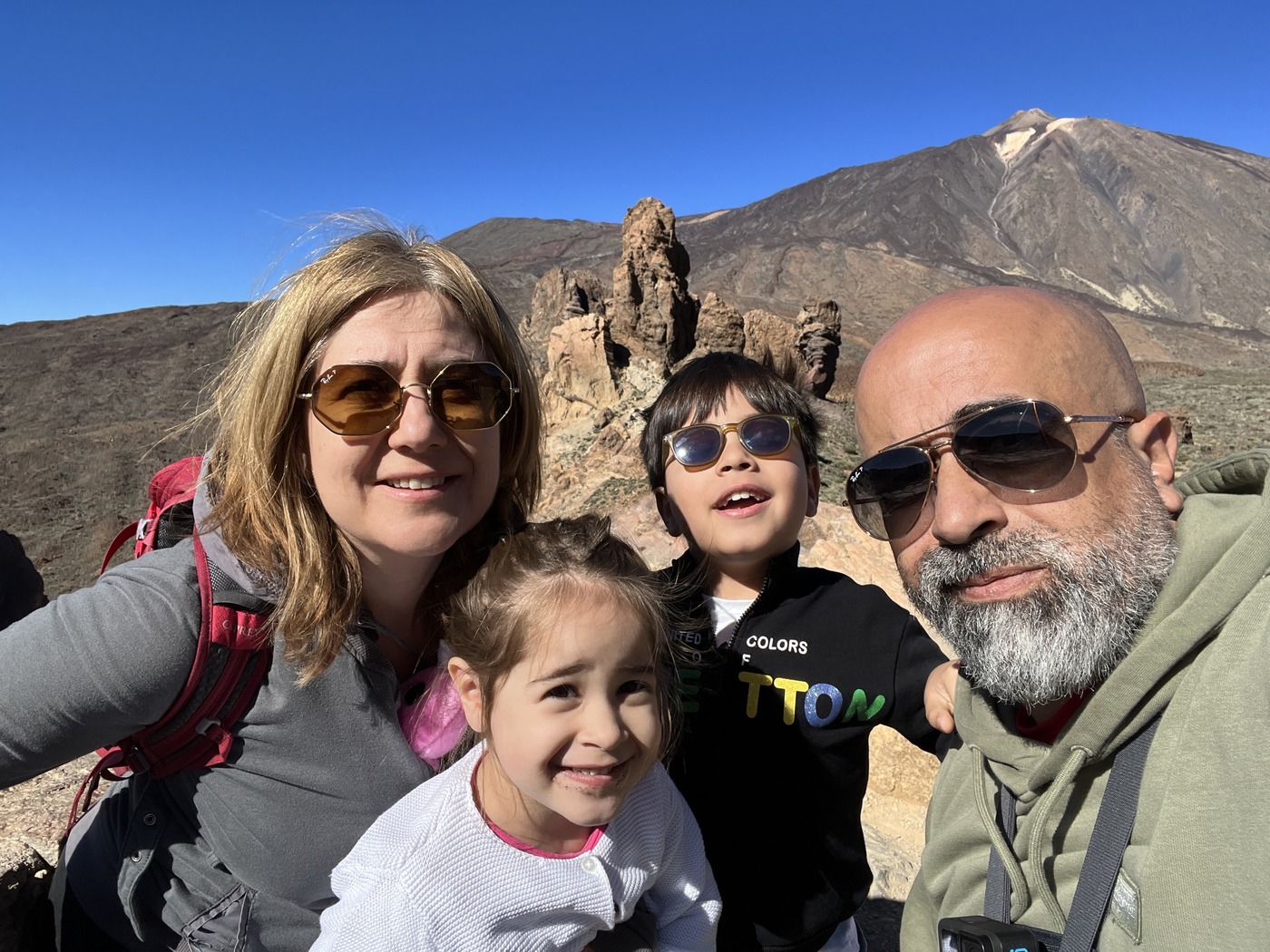 La famiglia a Tenerife